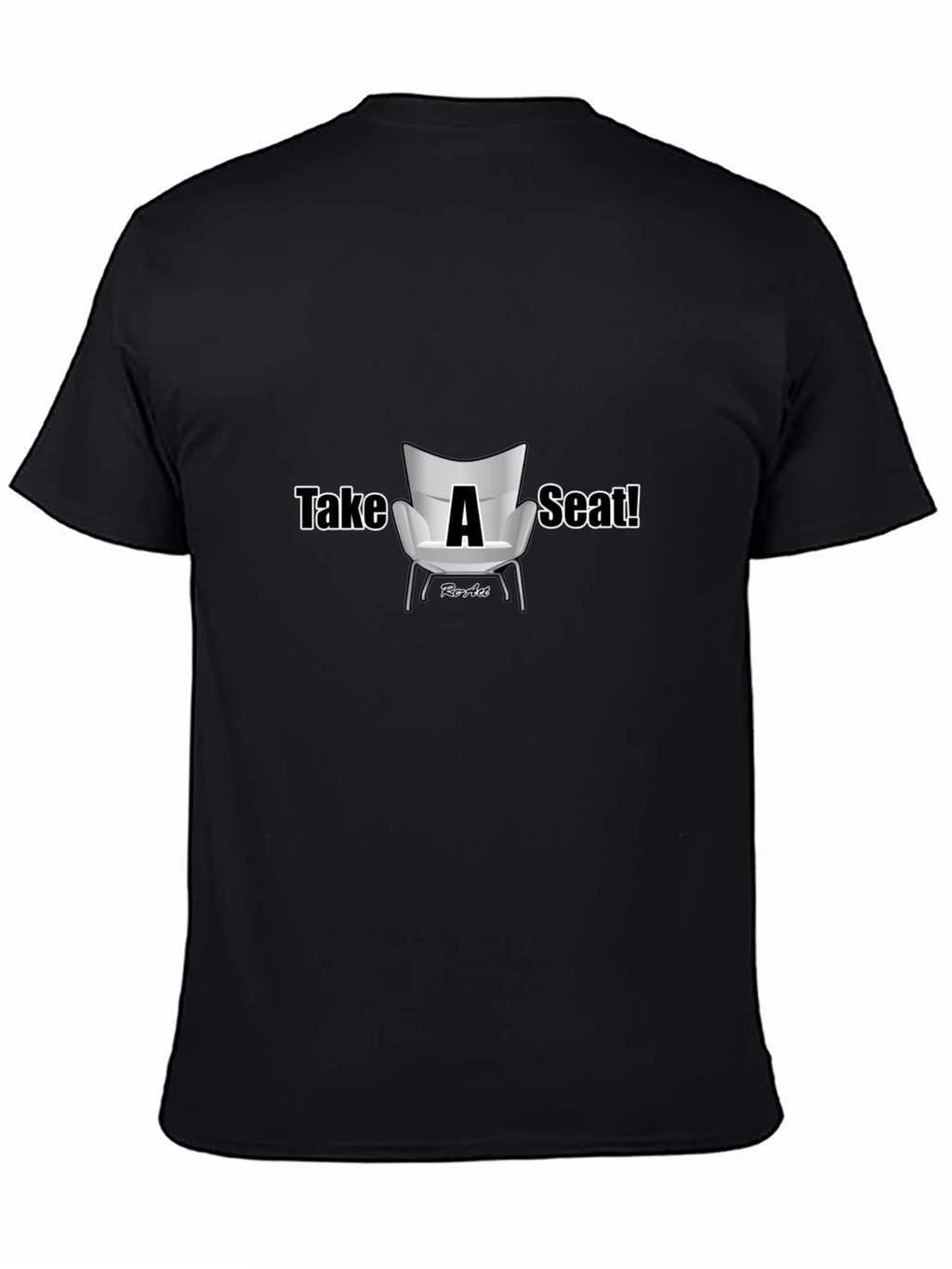 Take A Seat Graphic T-Shirt - Casual Style