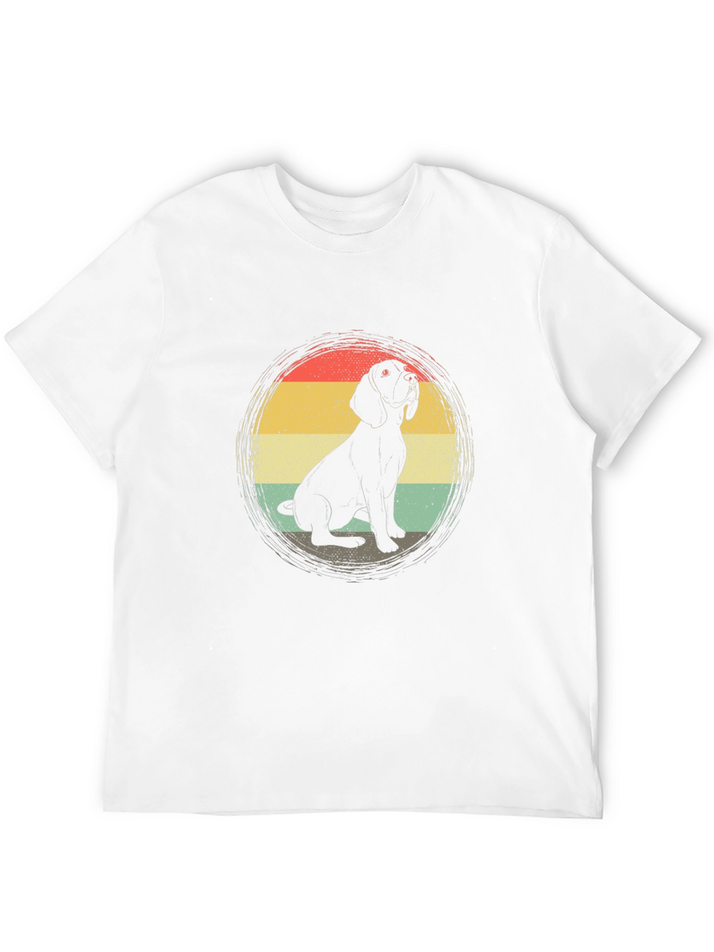Retro Beagle Dog Graphic Tee
