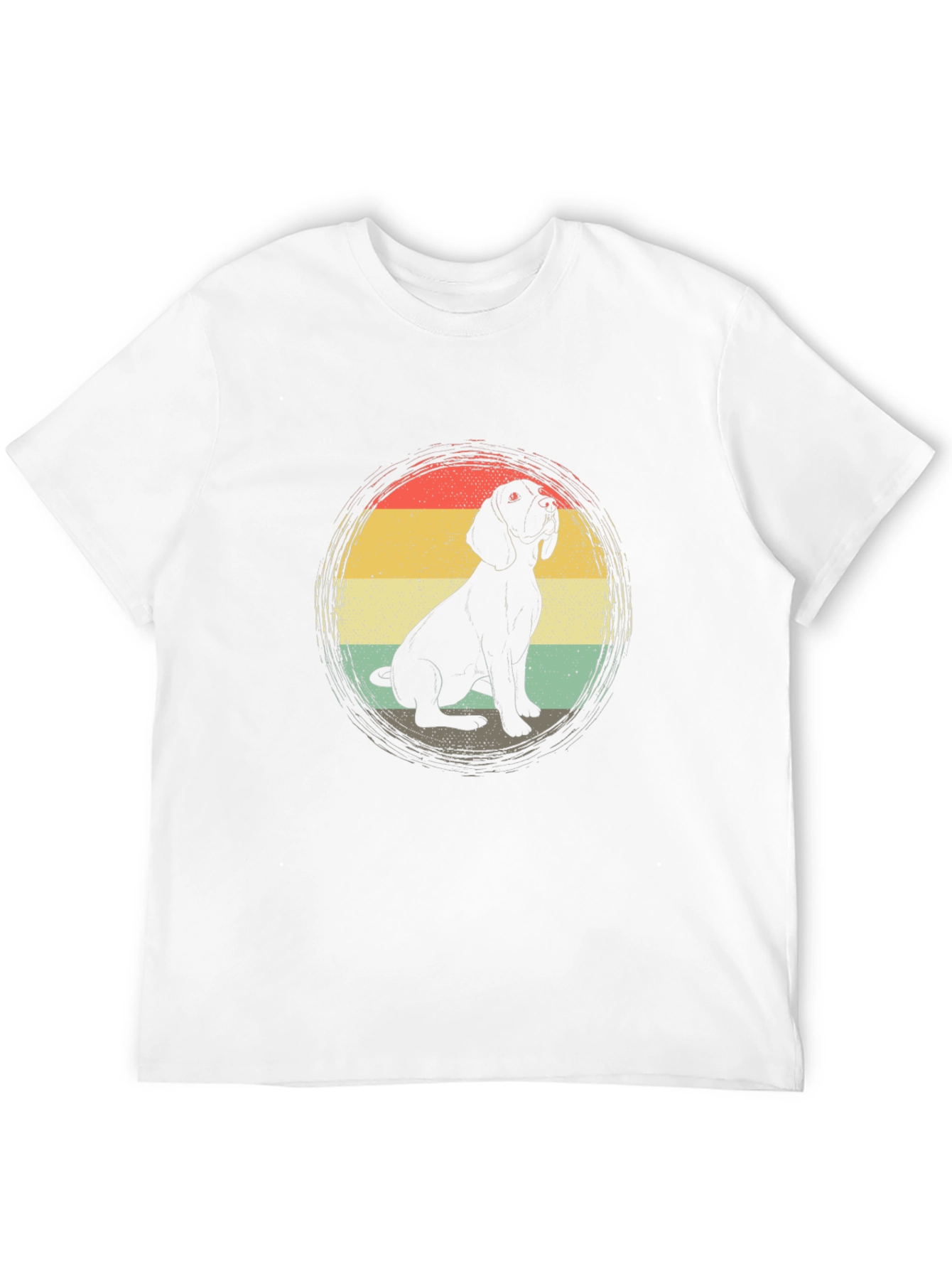 Retro Beagle Dog Graphic Tee