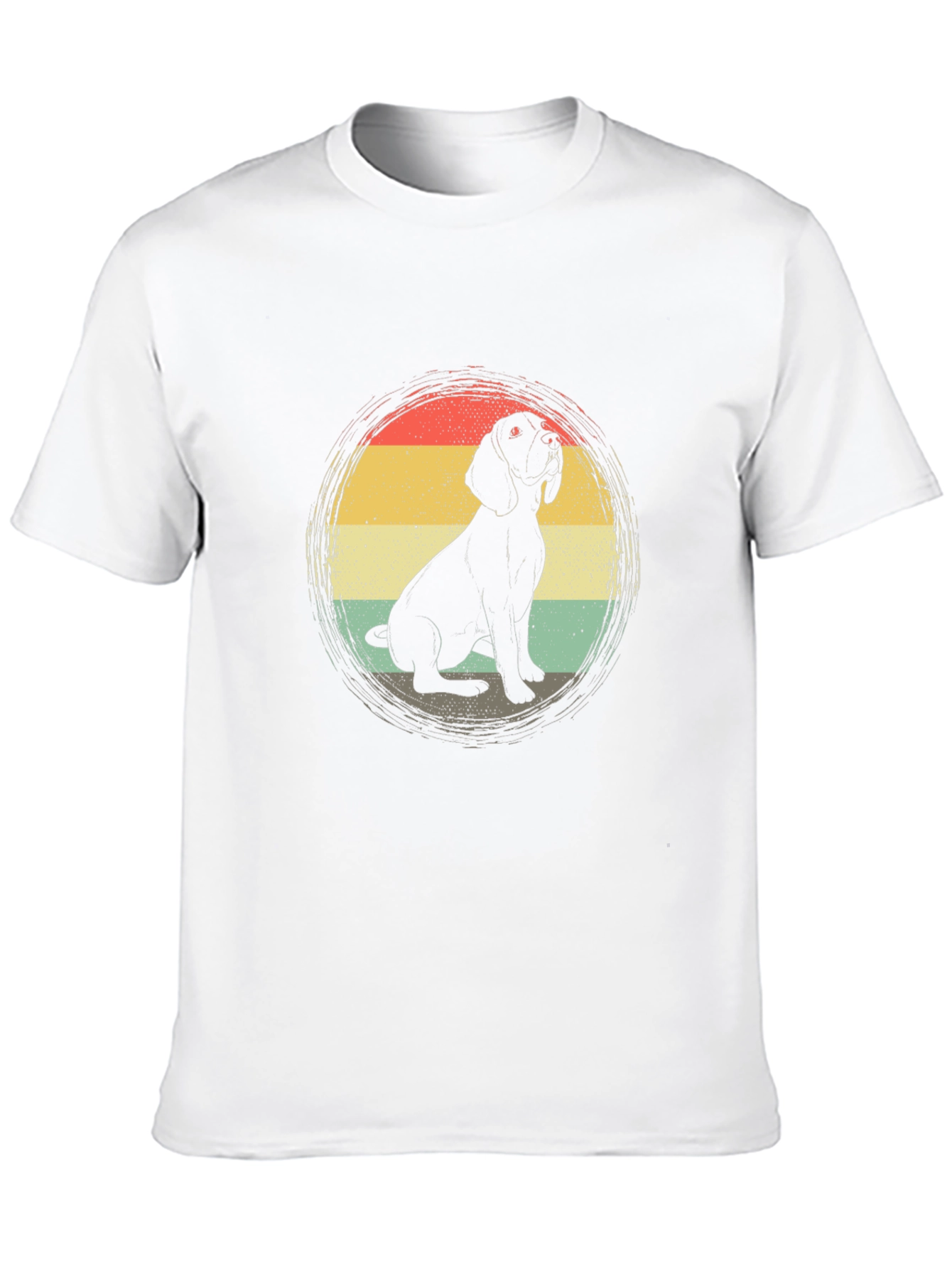 Retro Beagle Dog Graphic Tee