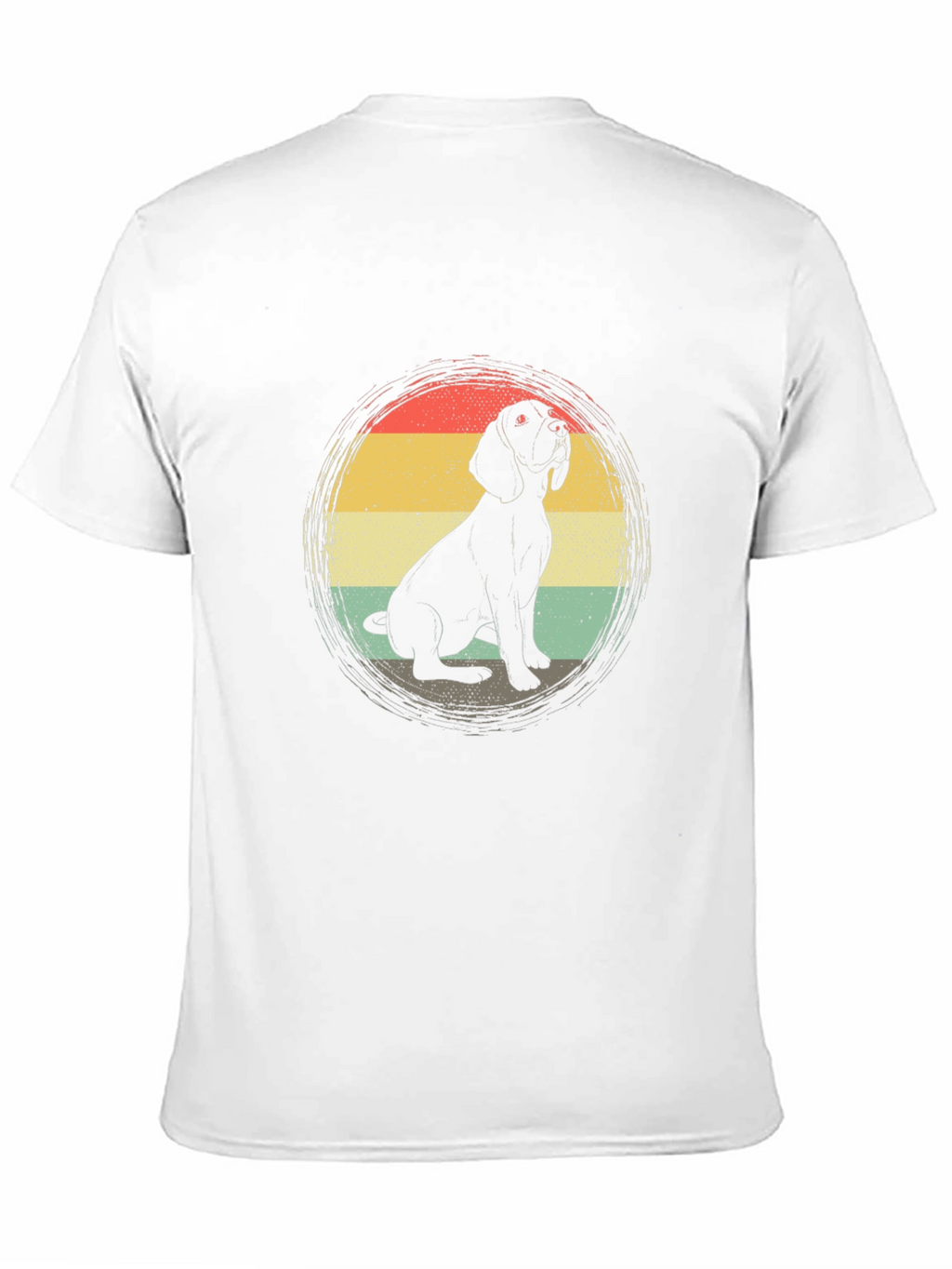 Retro Beagle Dog Graphic Tee