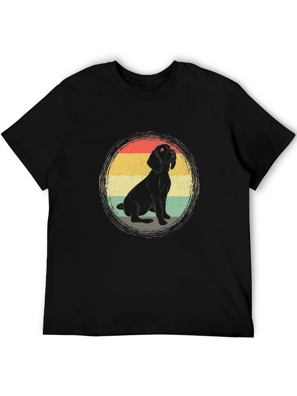 Retro Beagle Dog Graphic Tee