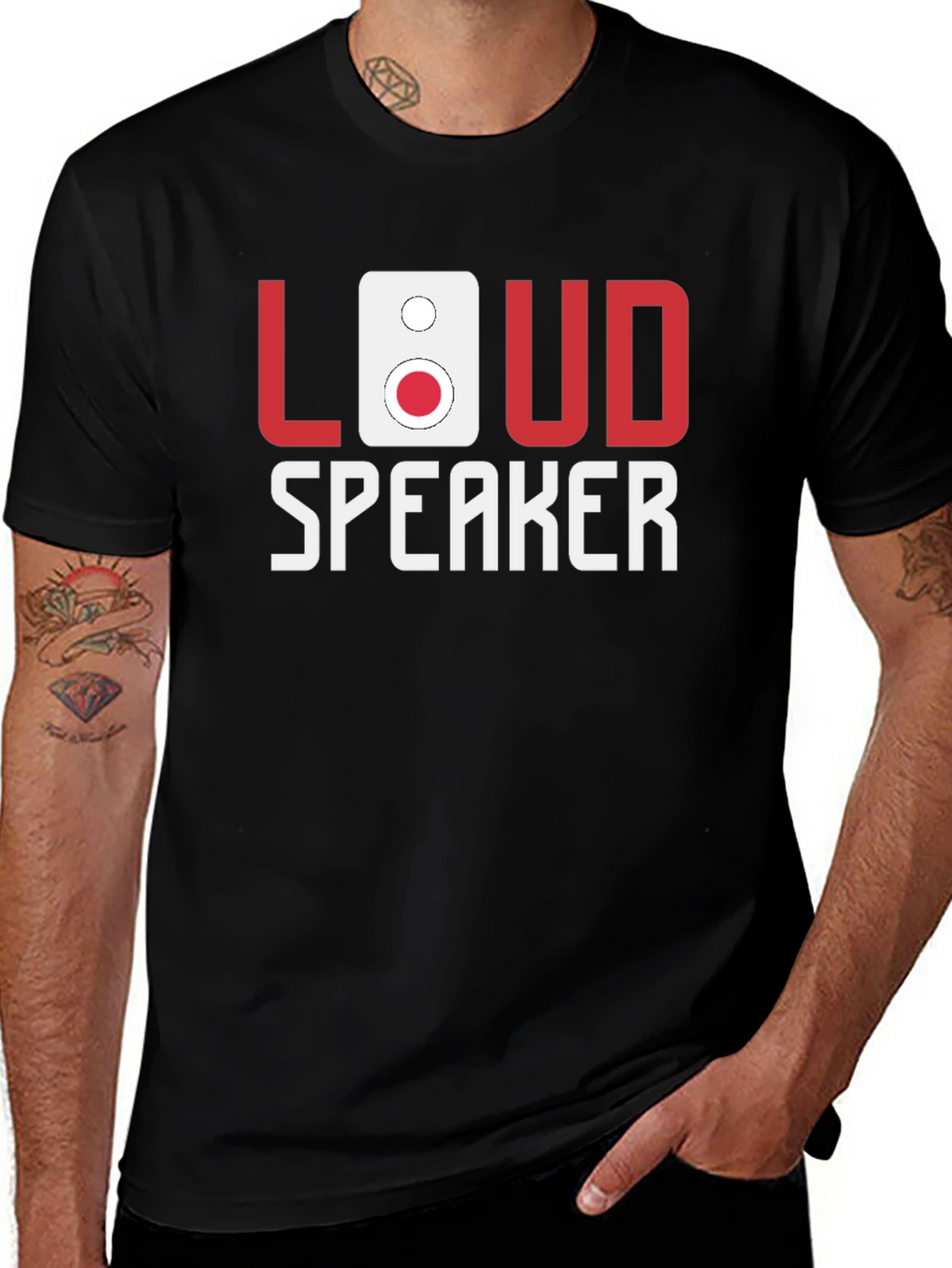 Loudspeaker Graphic Tee - Bold & Stylish