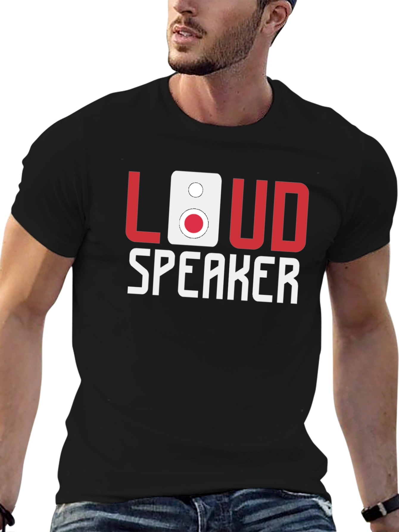 Loudspeaker Graphic Tee - Bold & Stylish