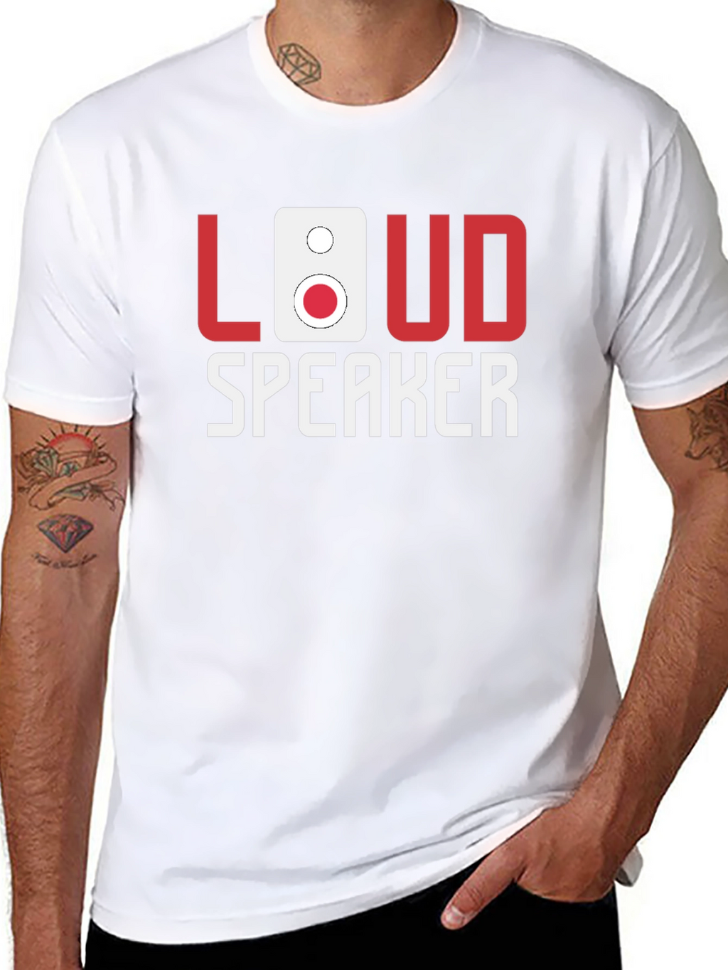 Loudspeaker Graphic Tee - Bold & Stylish
