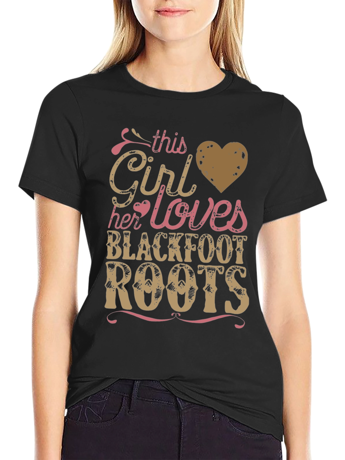 Blackfoot Roots Girls T-Shirt