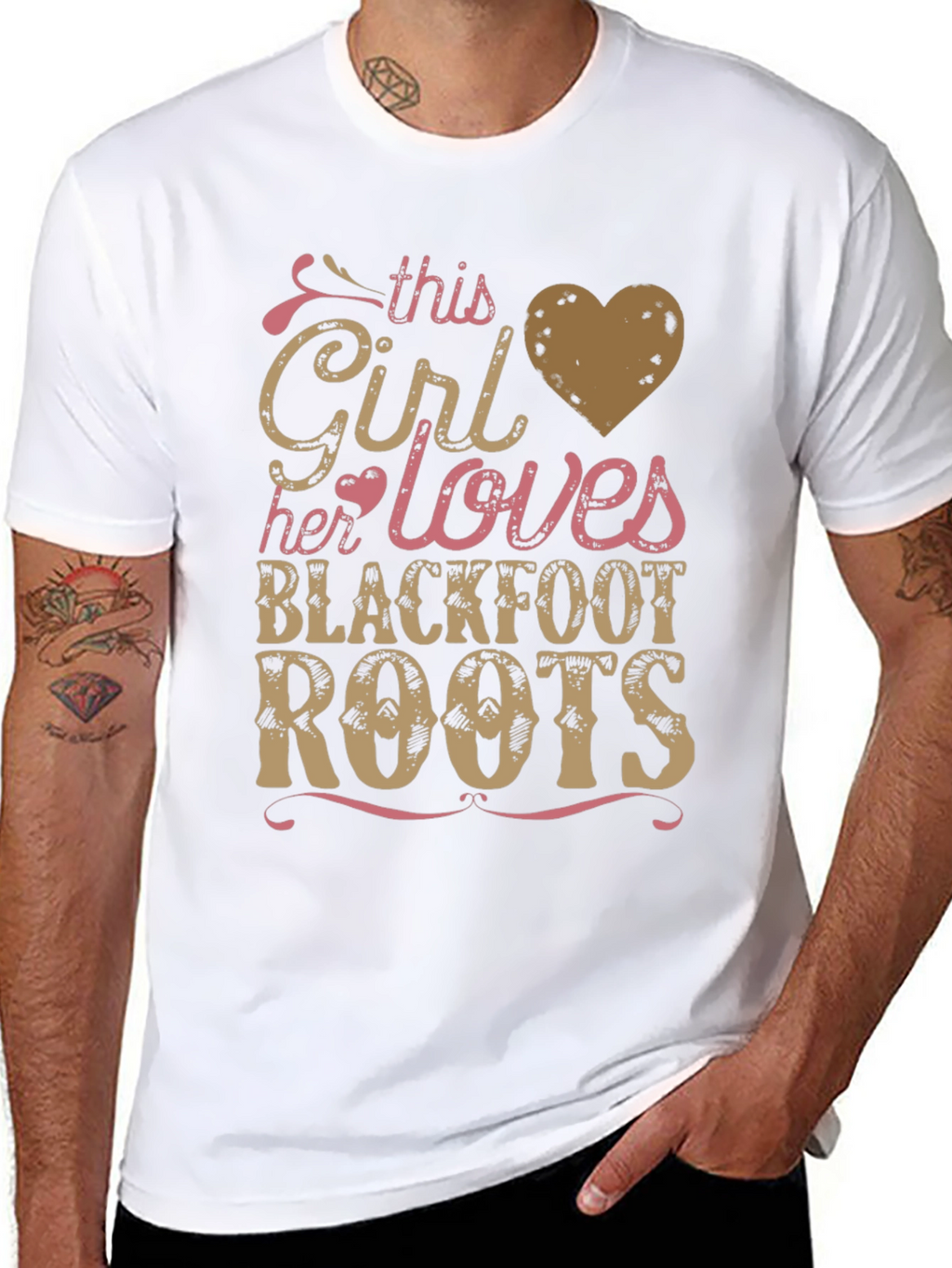 Blackfoot Roots Girls T-Shirt