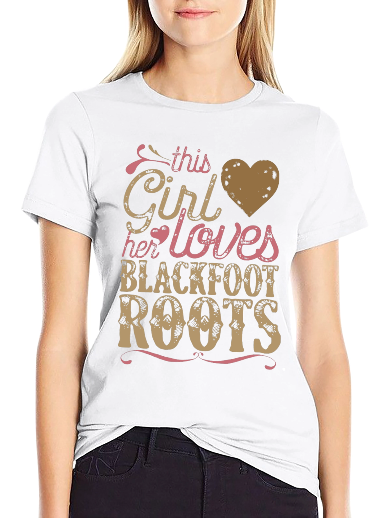 Blackfoot Roots Girls T-Shirt
