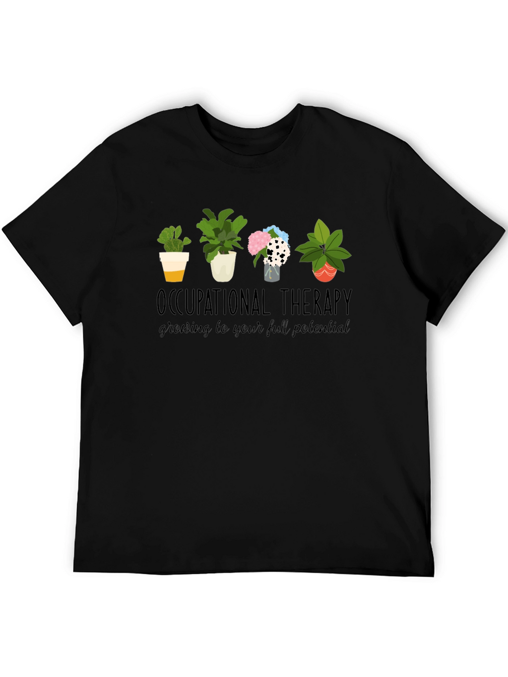 Occupational Therapy Plant Graphic Tee