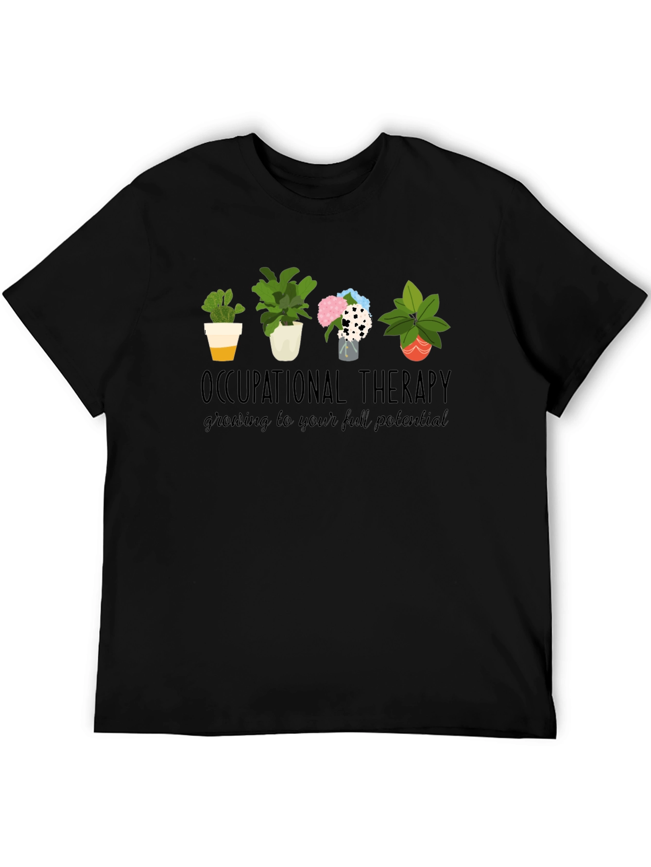 Occupational Therapy Plant Graphic Tee