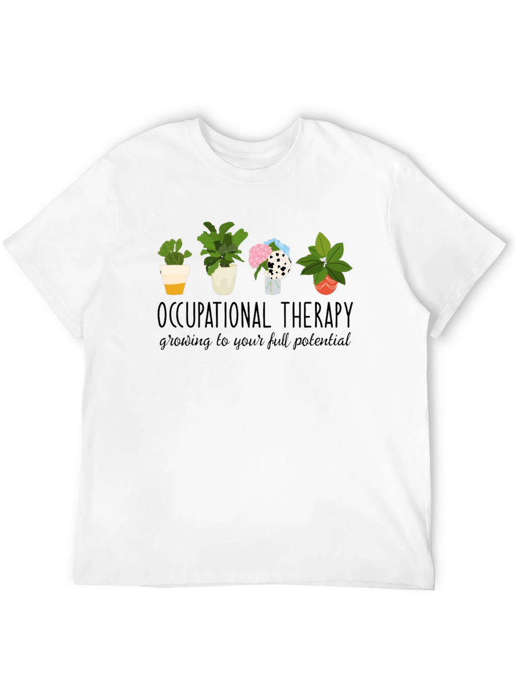 Occupational Therapy Plant Graphic Tee
