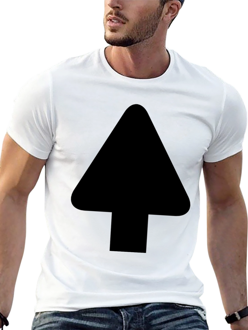 Spade Graphic Black T-Shirt
