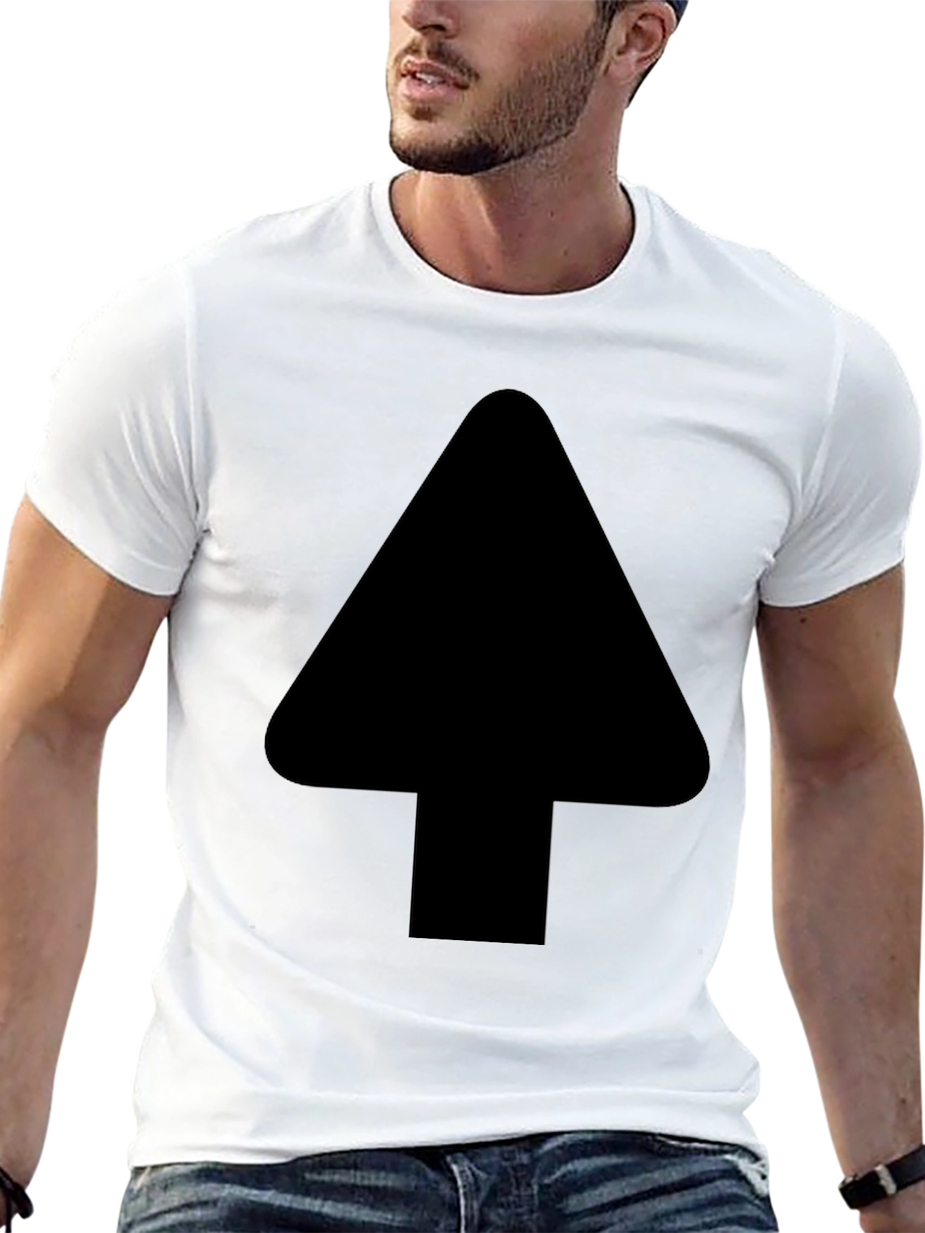 Spade Graphic Black T-Shirt