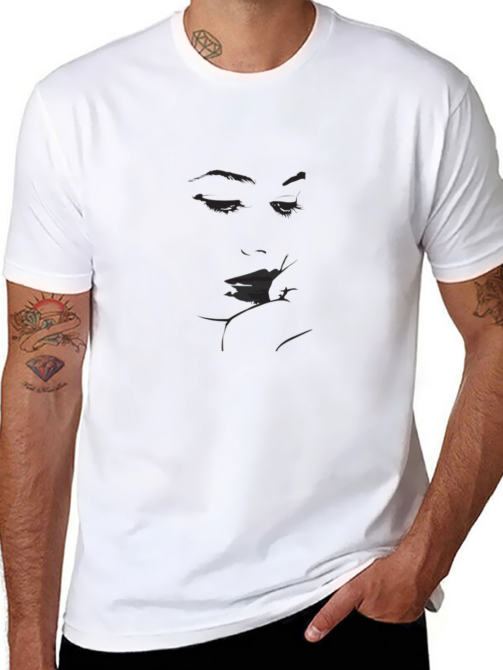 Dark Silhouette Graphic Tee - Unisex Black T-Shirt