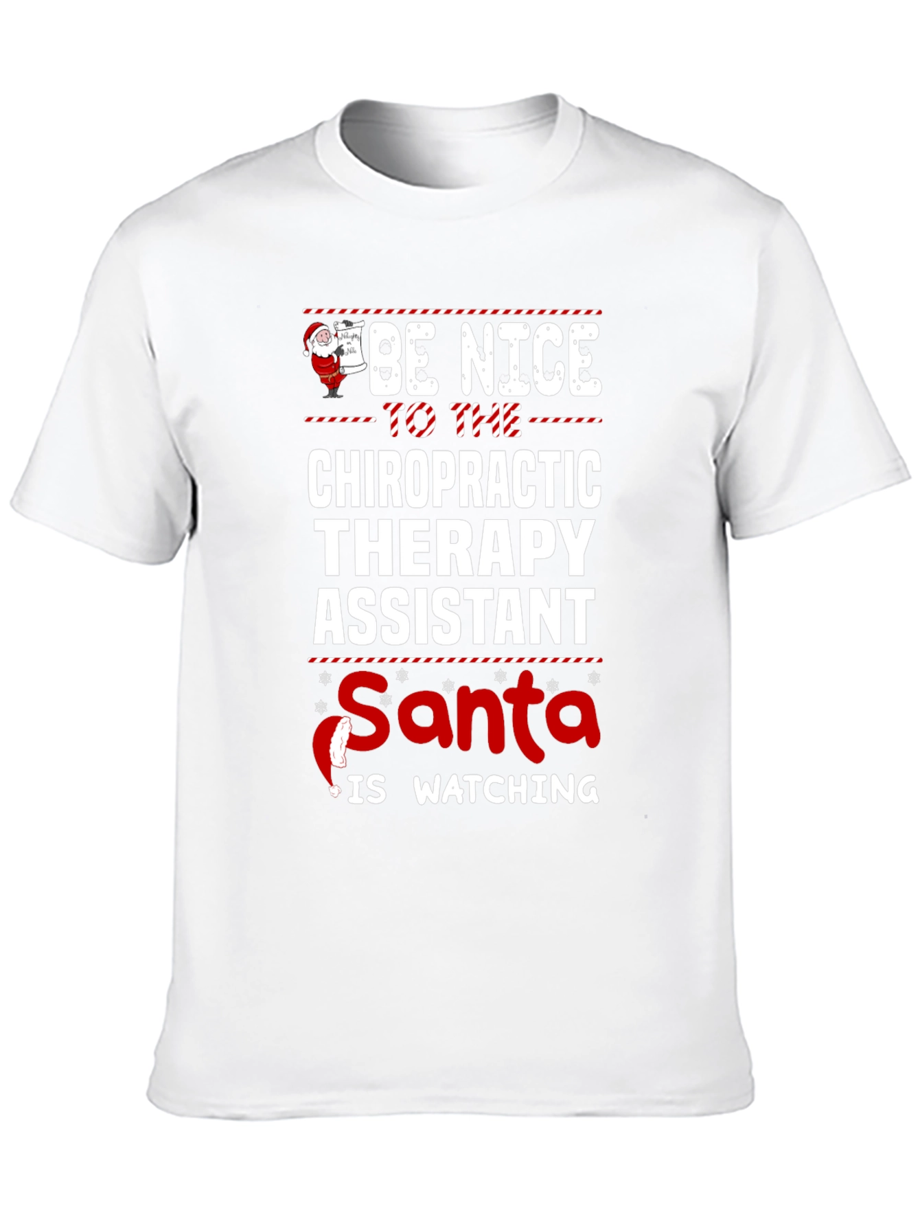 Chiropractic Therapy Assistant Christmas T-Shirt