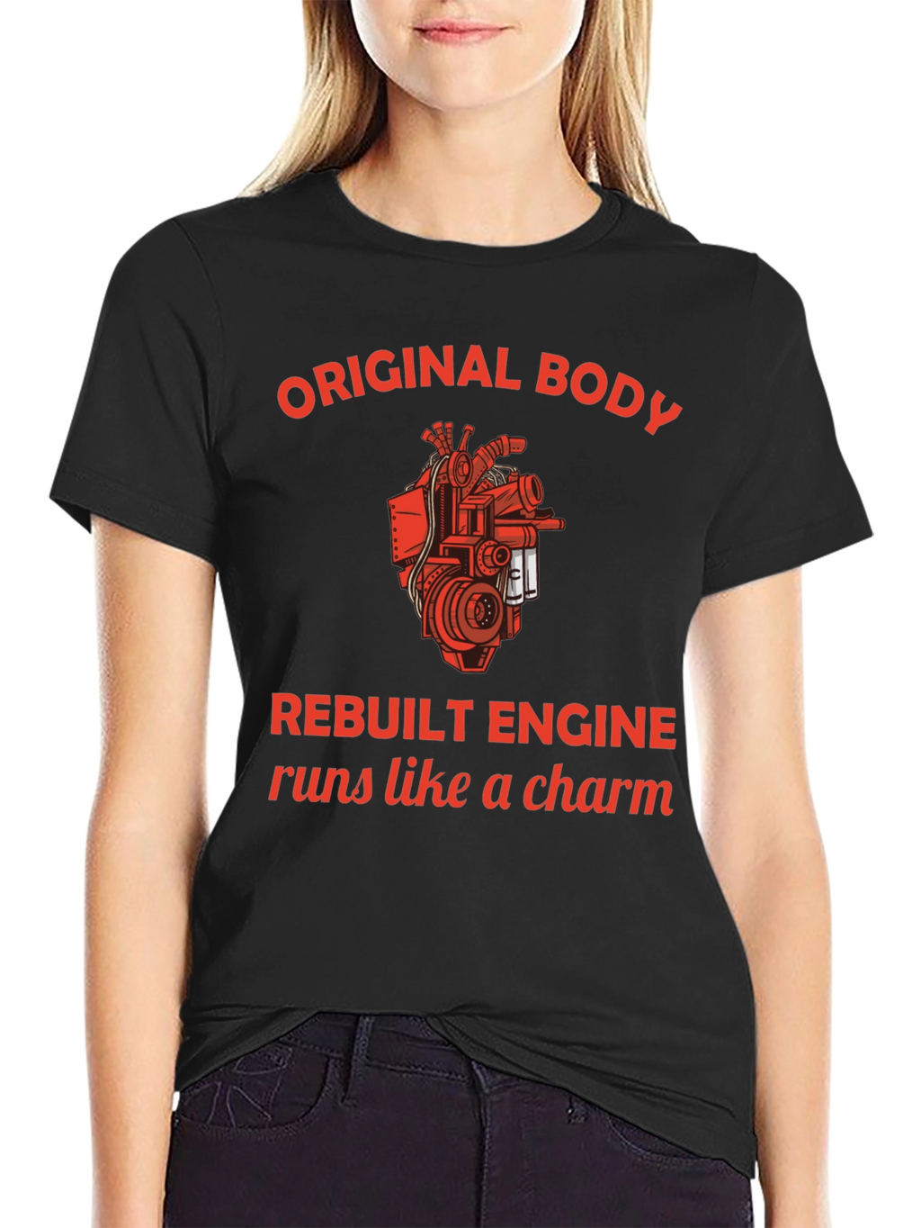 Original Body Rebuilt Engine Graphic Tee