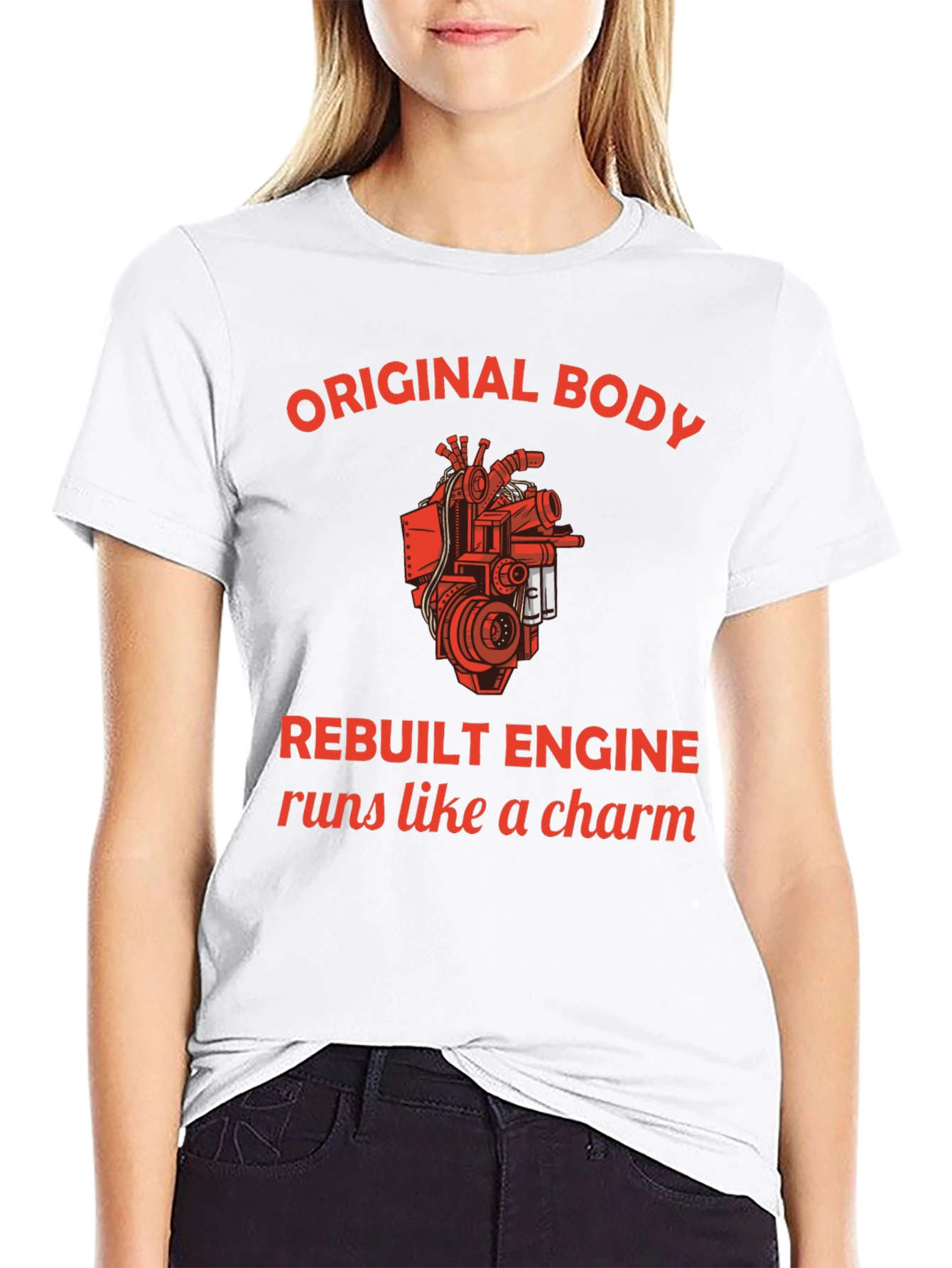 Original Body Rebuilt Engine Graphic Tee
