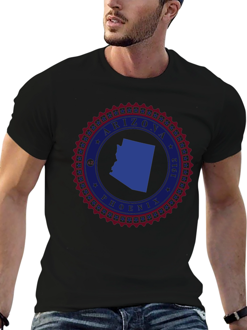 Arizona Phoenix 1912 Graphic Tee - Black