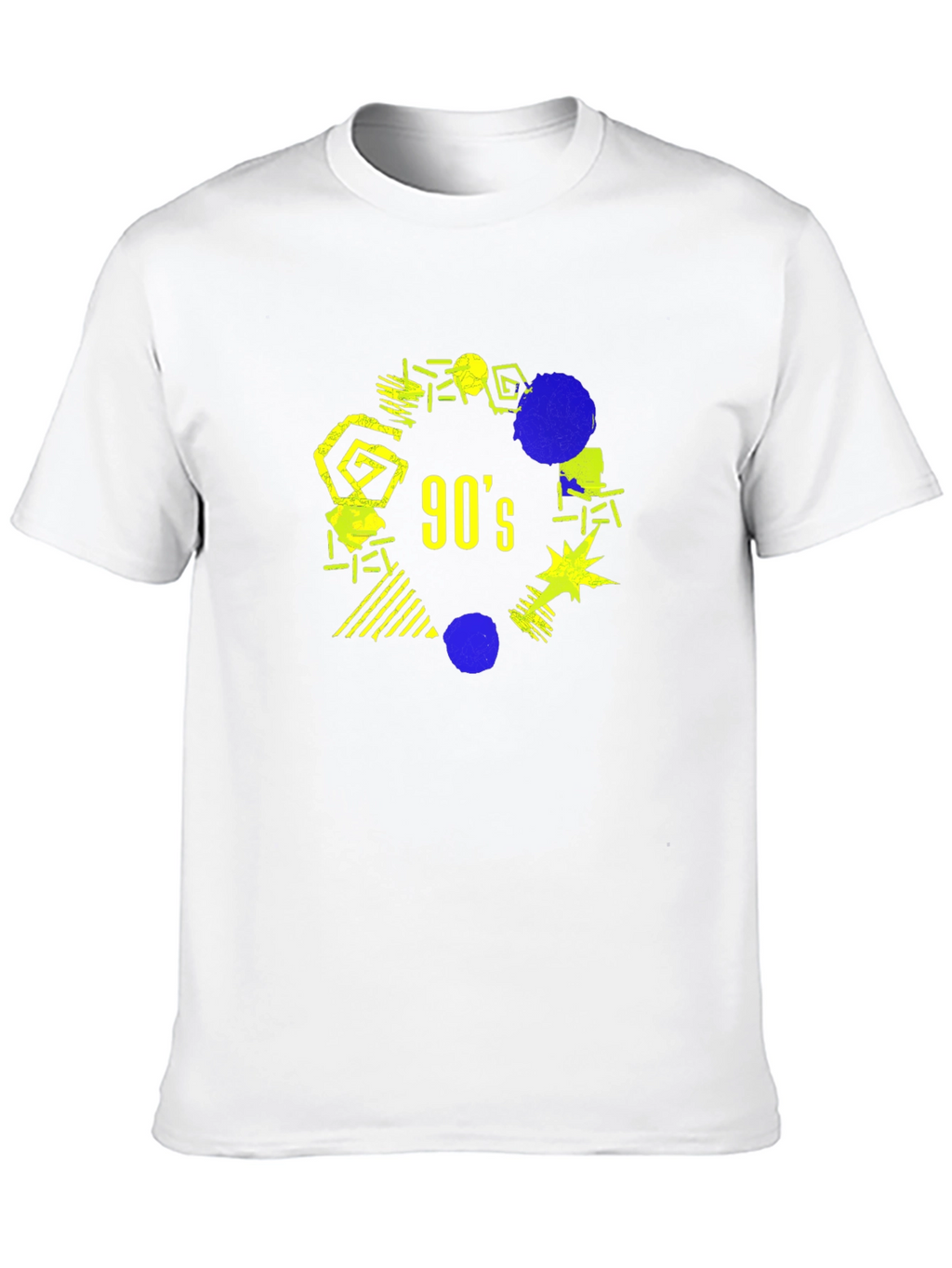 Retro 90s Graphic Tee - Nostalgic Black T-Shirt