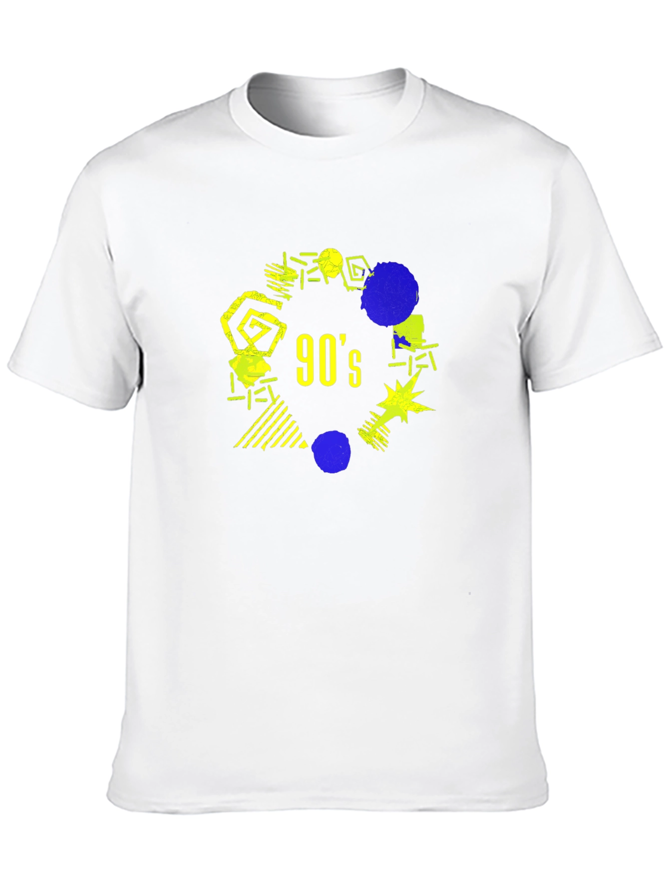 Retro 90s Graphic Tee - Nostalgic Black T-Shirt