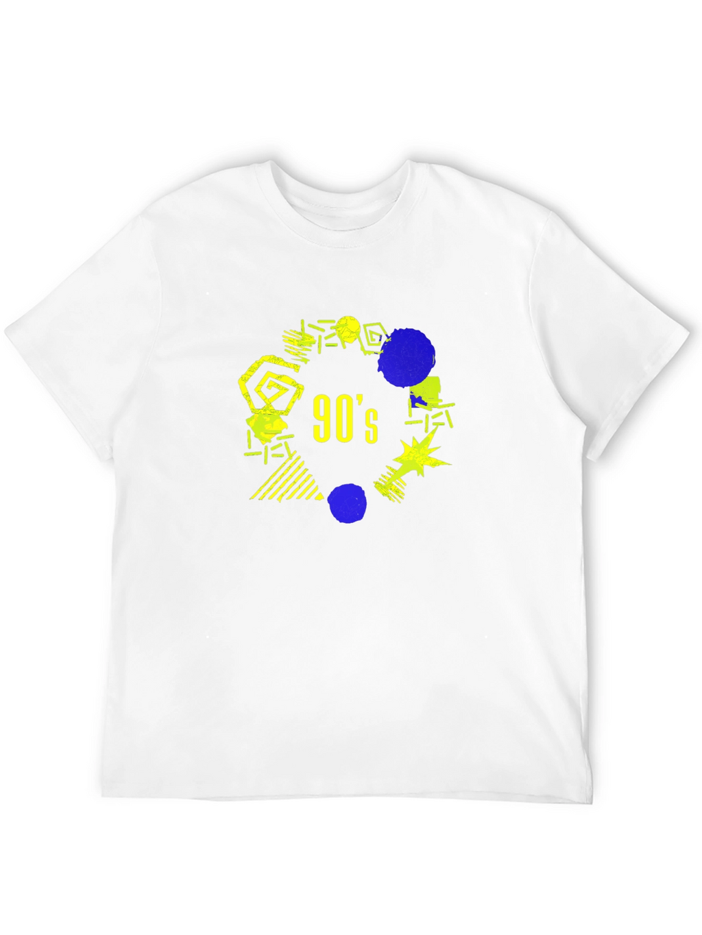 Retro 90s Graphic Tee - Nostalgic Black T-Shirt