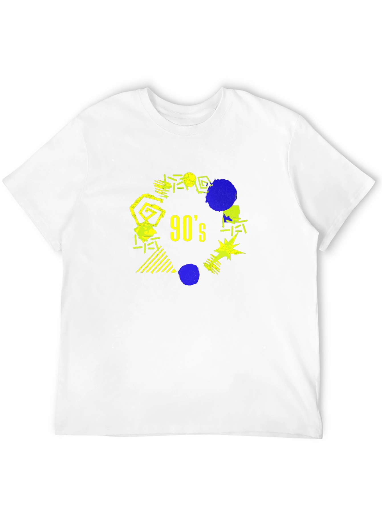 Retro 90s Graphic Tee - Nostalgic Black T-Shirt