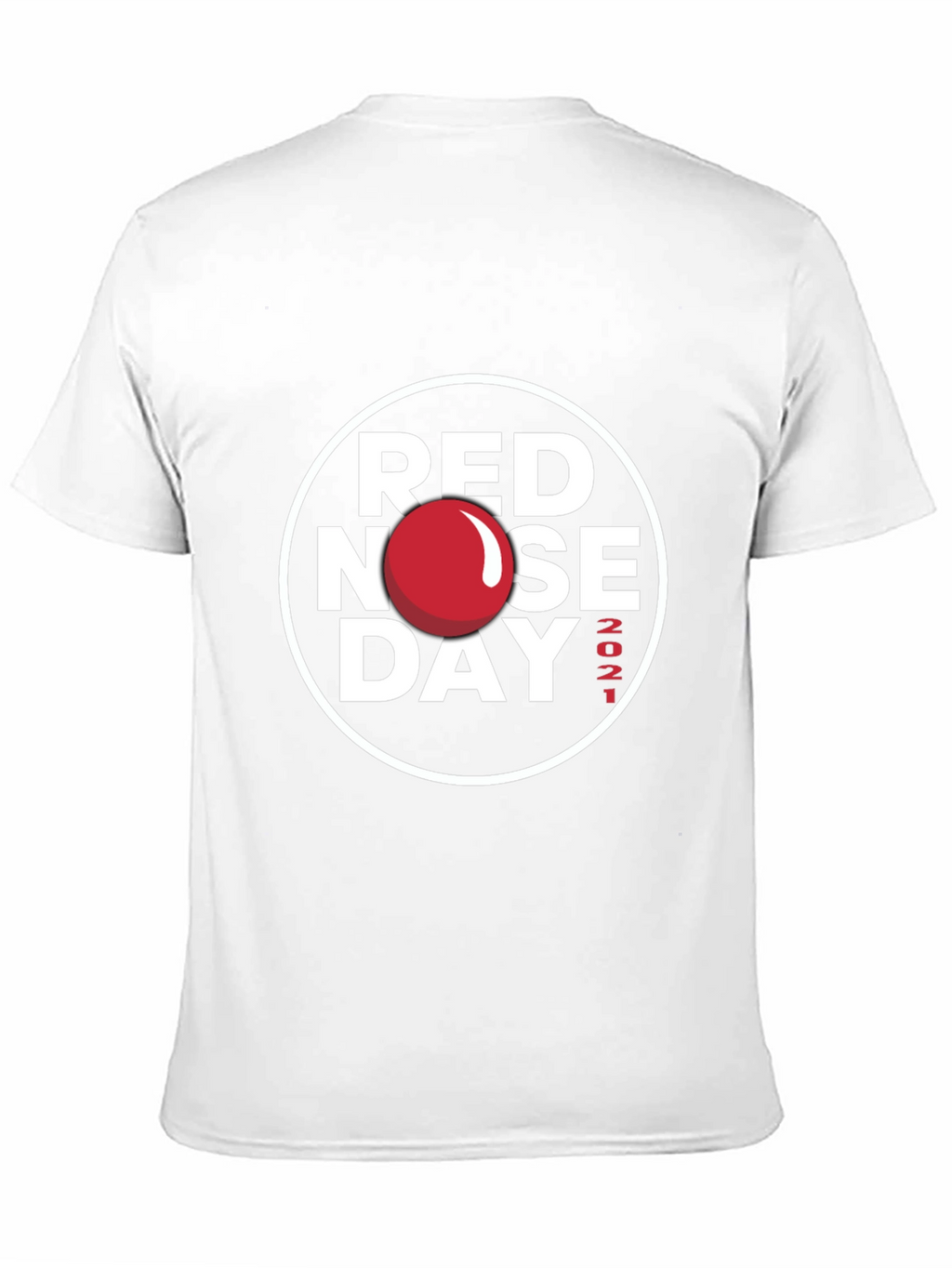 Red Nose Day 2021 T-Shirt - Classic Black Tee