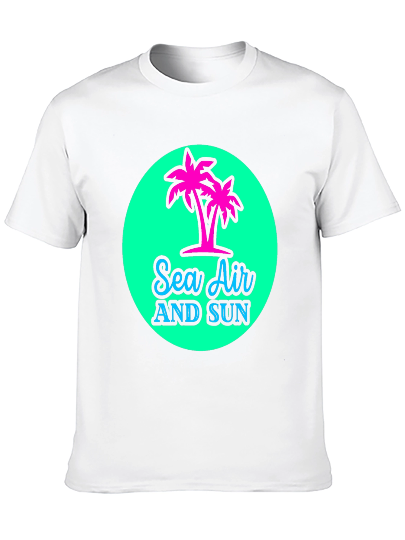 Sea Air and Sun Graphic Tee - Tropical Vibes