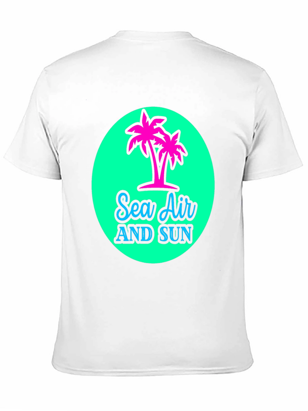 Sea Air and Sun Graphic Tee - Tropical Vibes