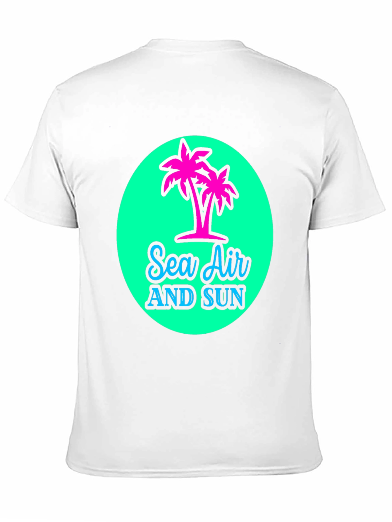 Sea Air and Sun Graphic Tee - Tropical Vibes