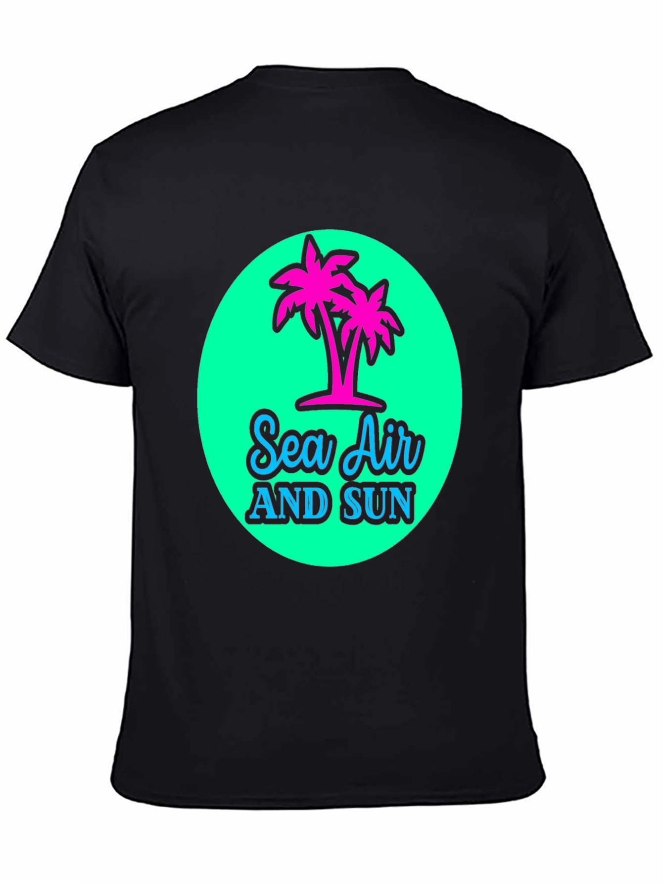 Sea Air and Sun Graphic Tee - Tropical Vibes