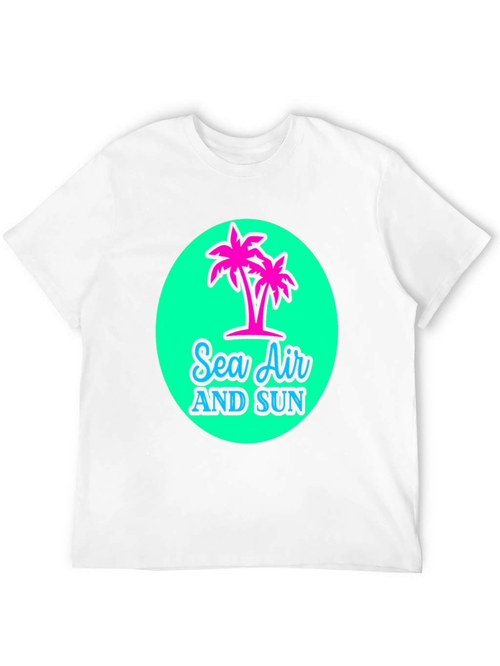 Sea Air and Sun Graphic Tee - Tropical Vibes