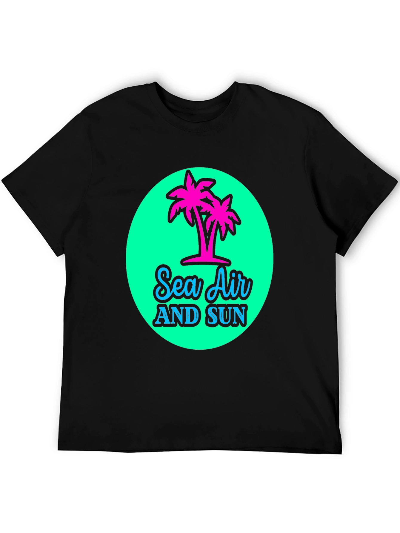 Sea Air and Sun Graphic Tee - Tropical Vibes