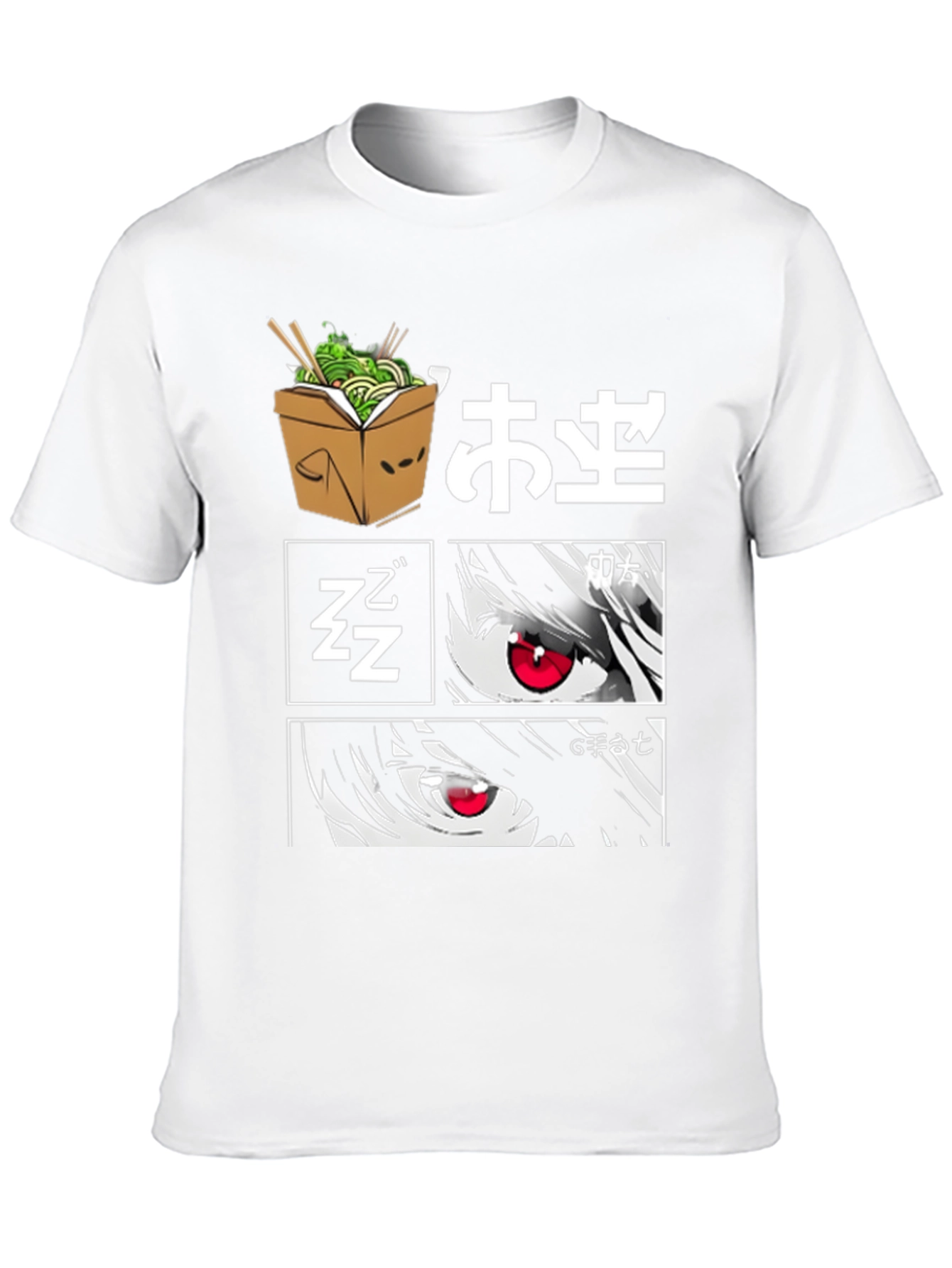 Anime Graphic Print T-Shirt