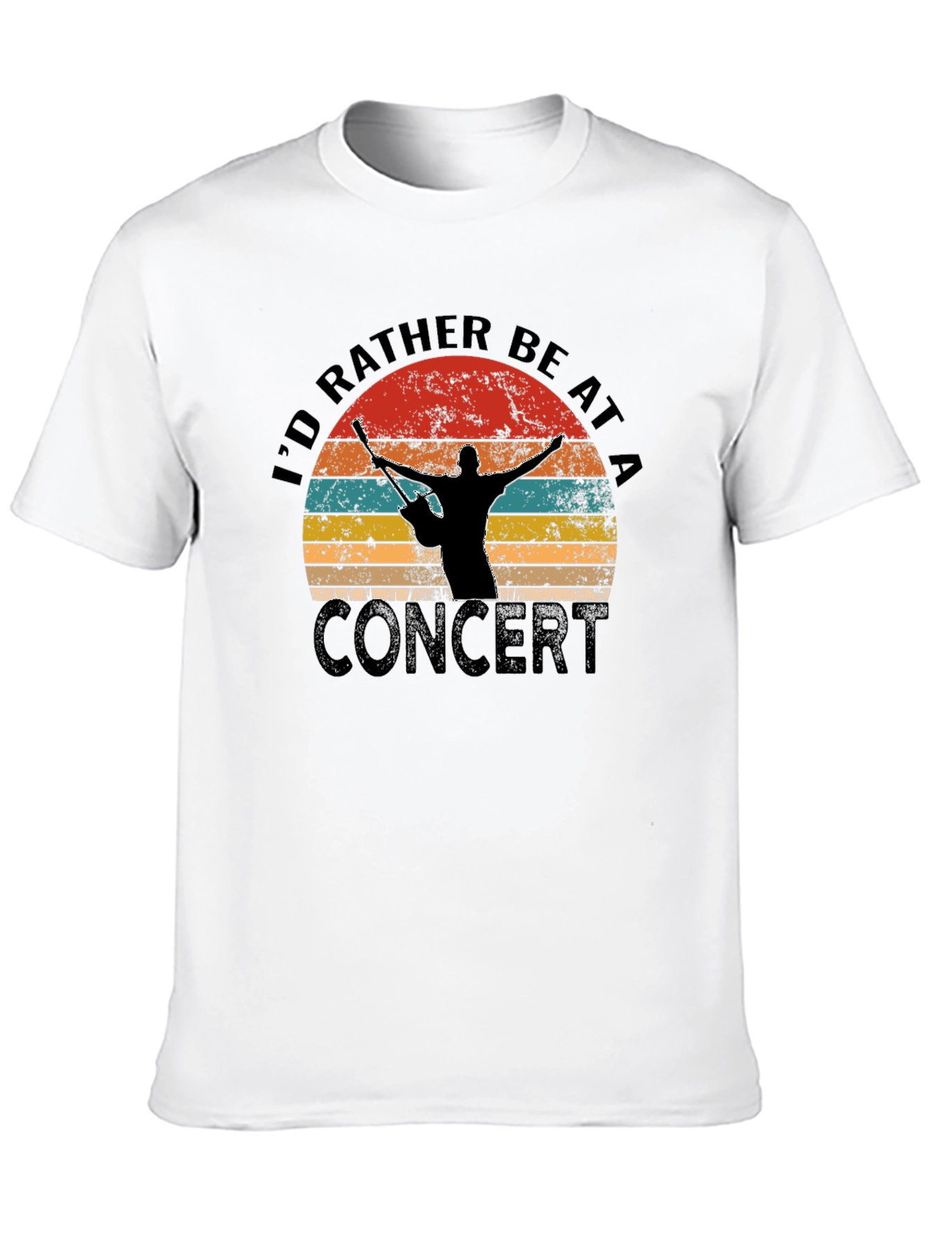 Id Rather Be At A Concert Graphic T-Shirt