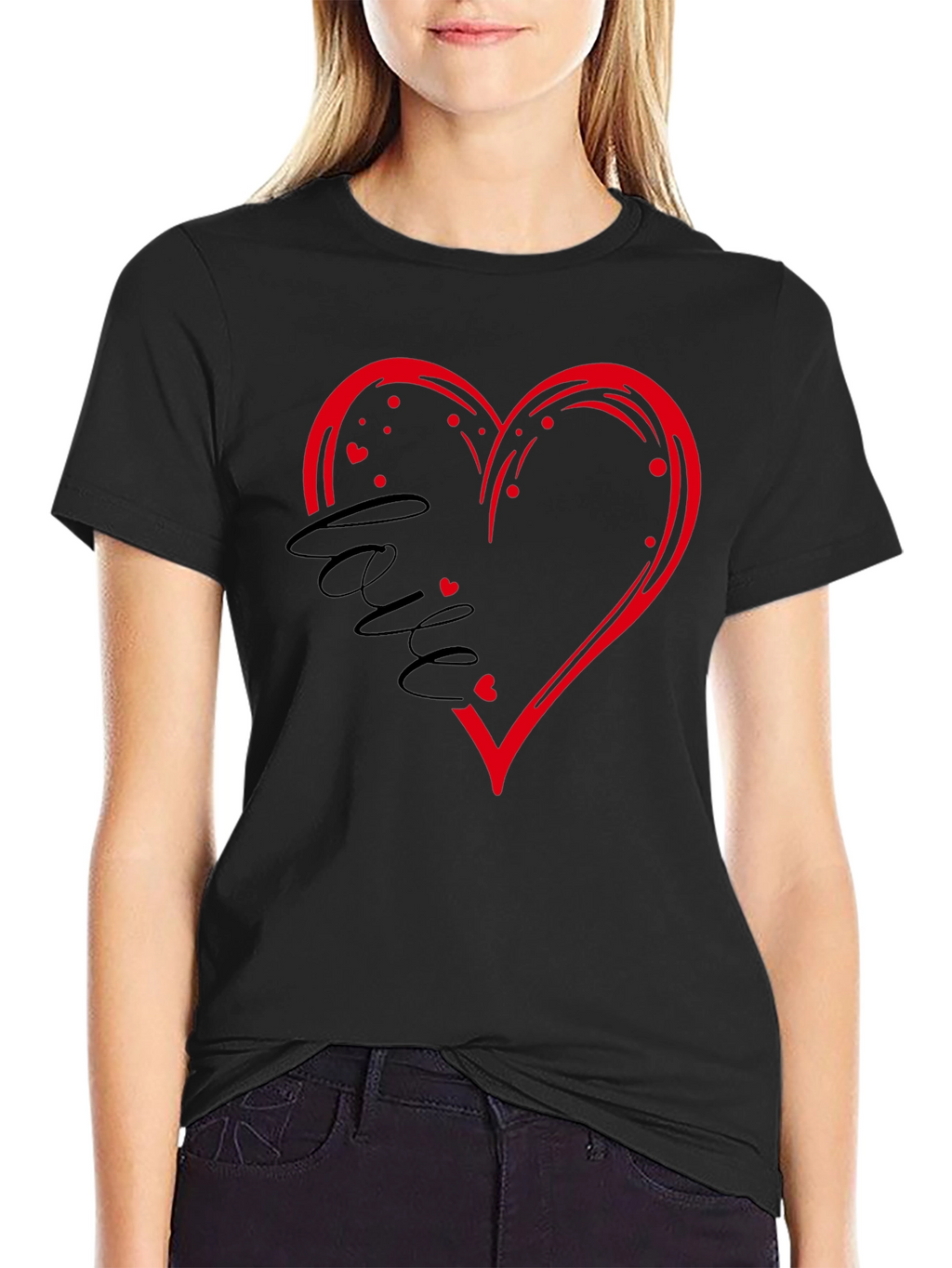 Love Heart Graphic Tee