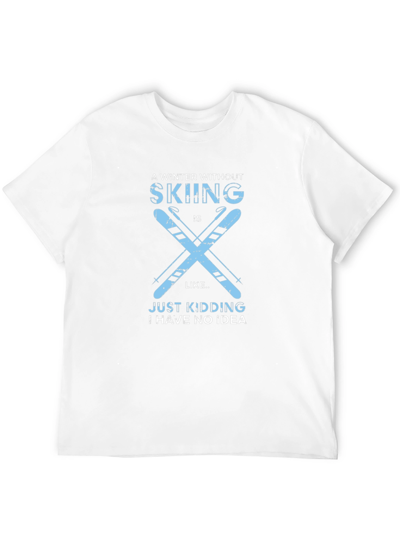 Skiing Winter T-Shirt