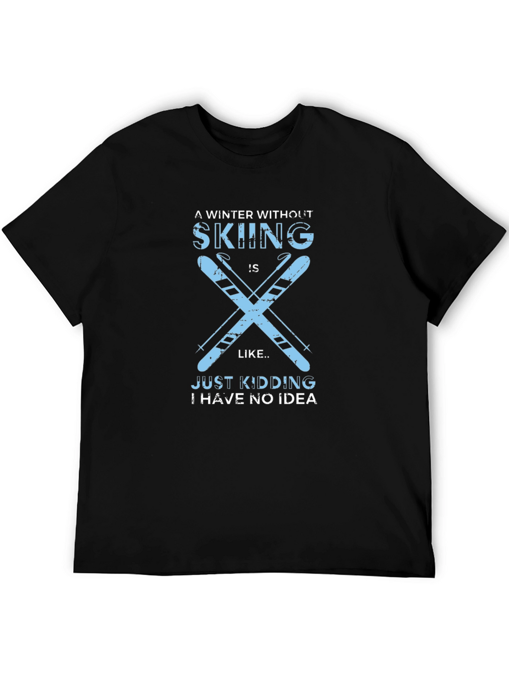 Skiing Winter T-Shirt