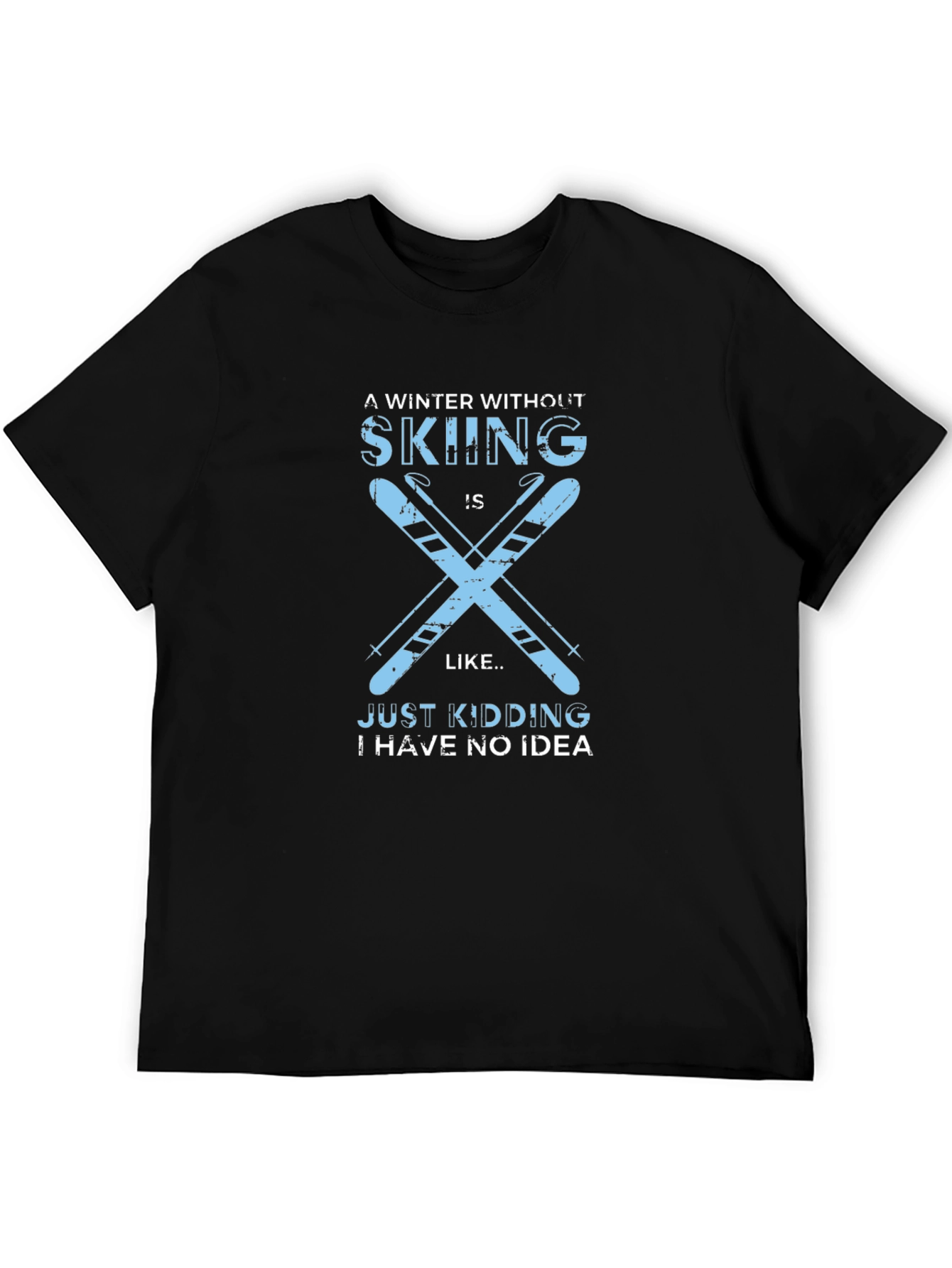 Skiing Winter T-Shirt