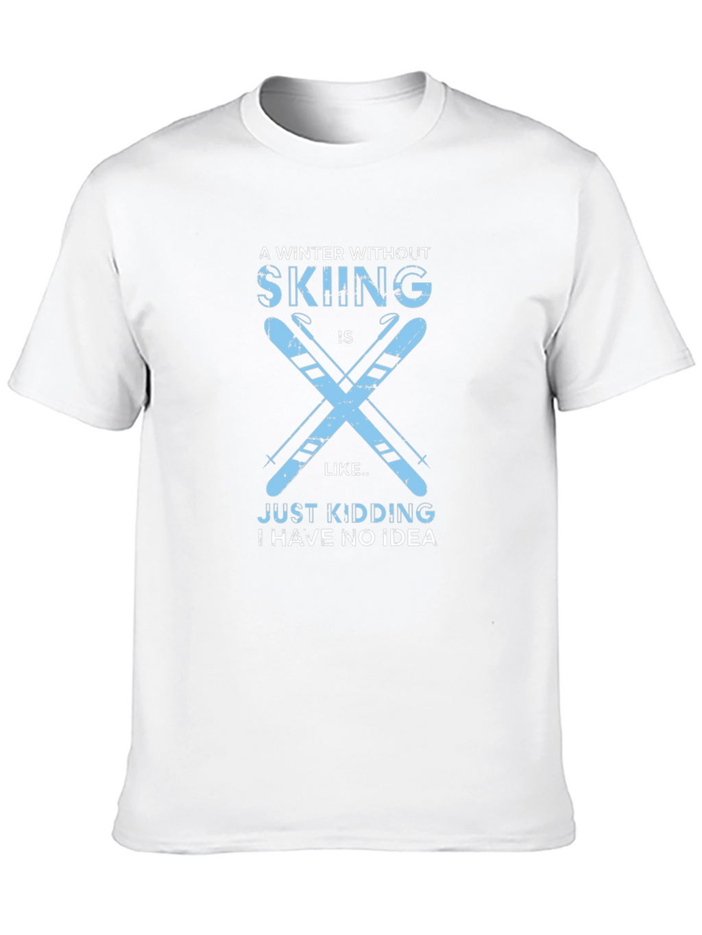 Skiing Winter T-Shirt