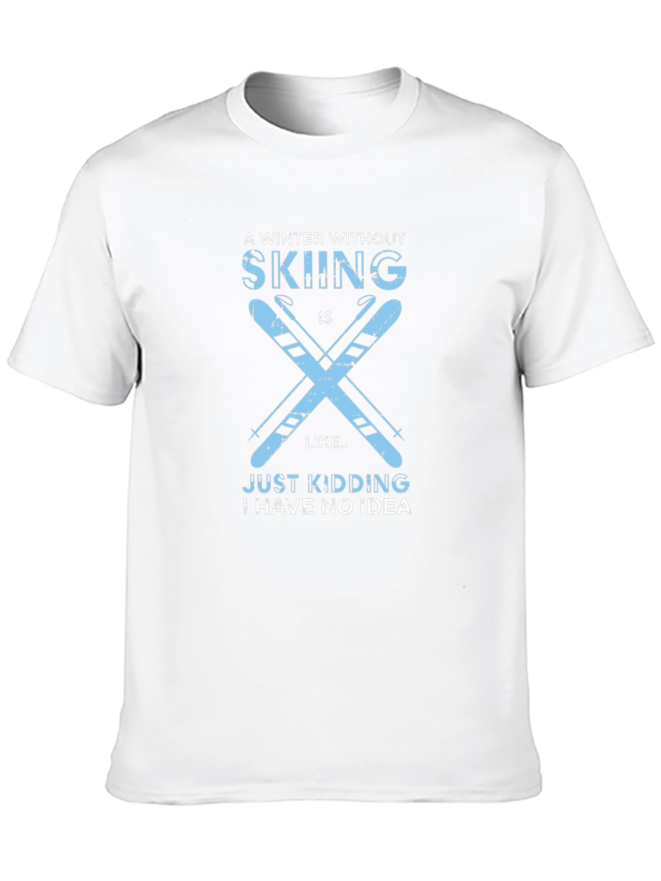 Skiing Winter T-Shirt