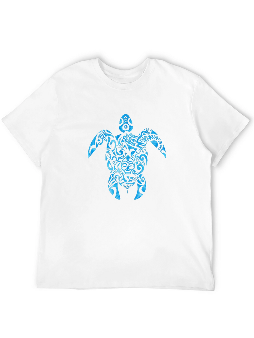 Tribal Turtle Graphic Print T-Shirt