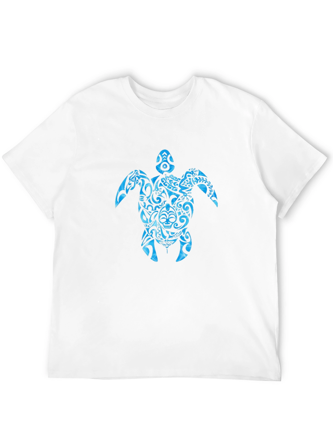 Tribal Turtle Graphic Print T-Shirt