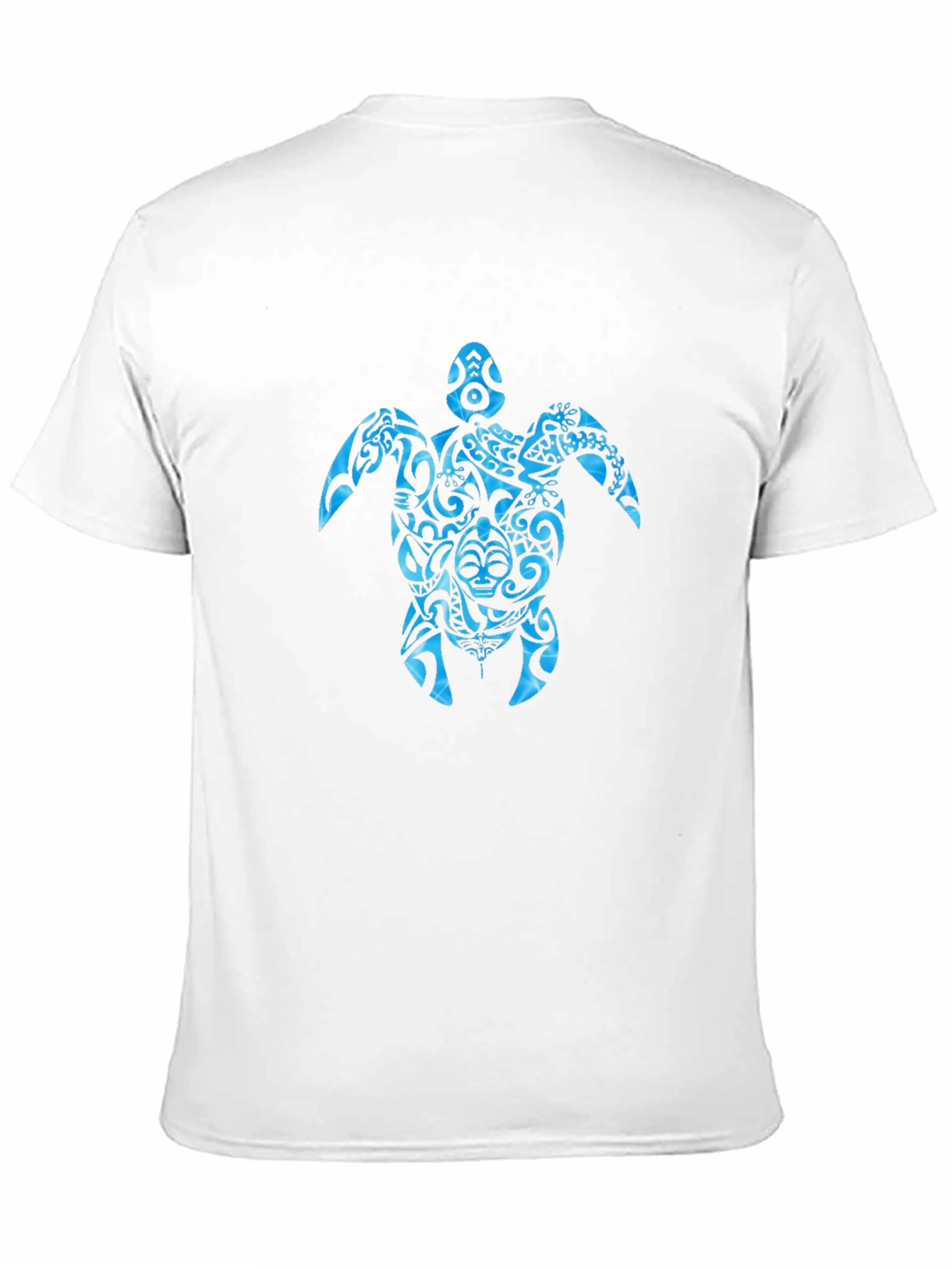 Tribal Turtle Graphic Print T-Shirt