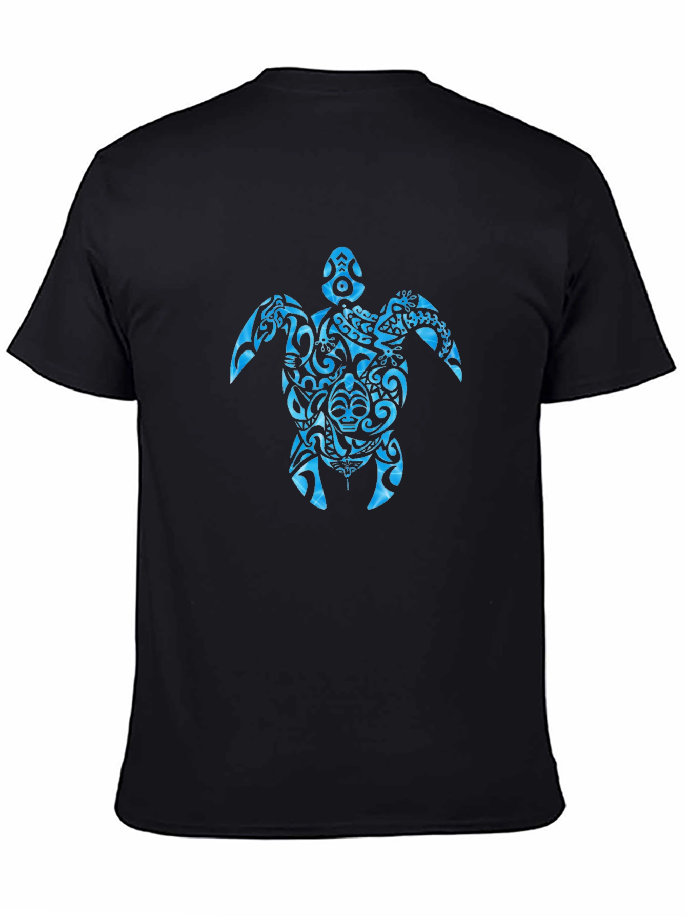 Tribal Turtle Graphic Print T-Shirt