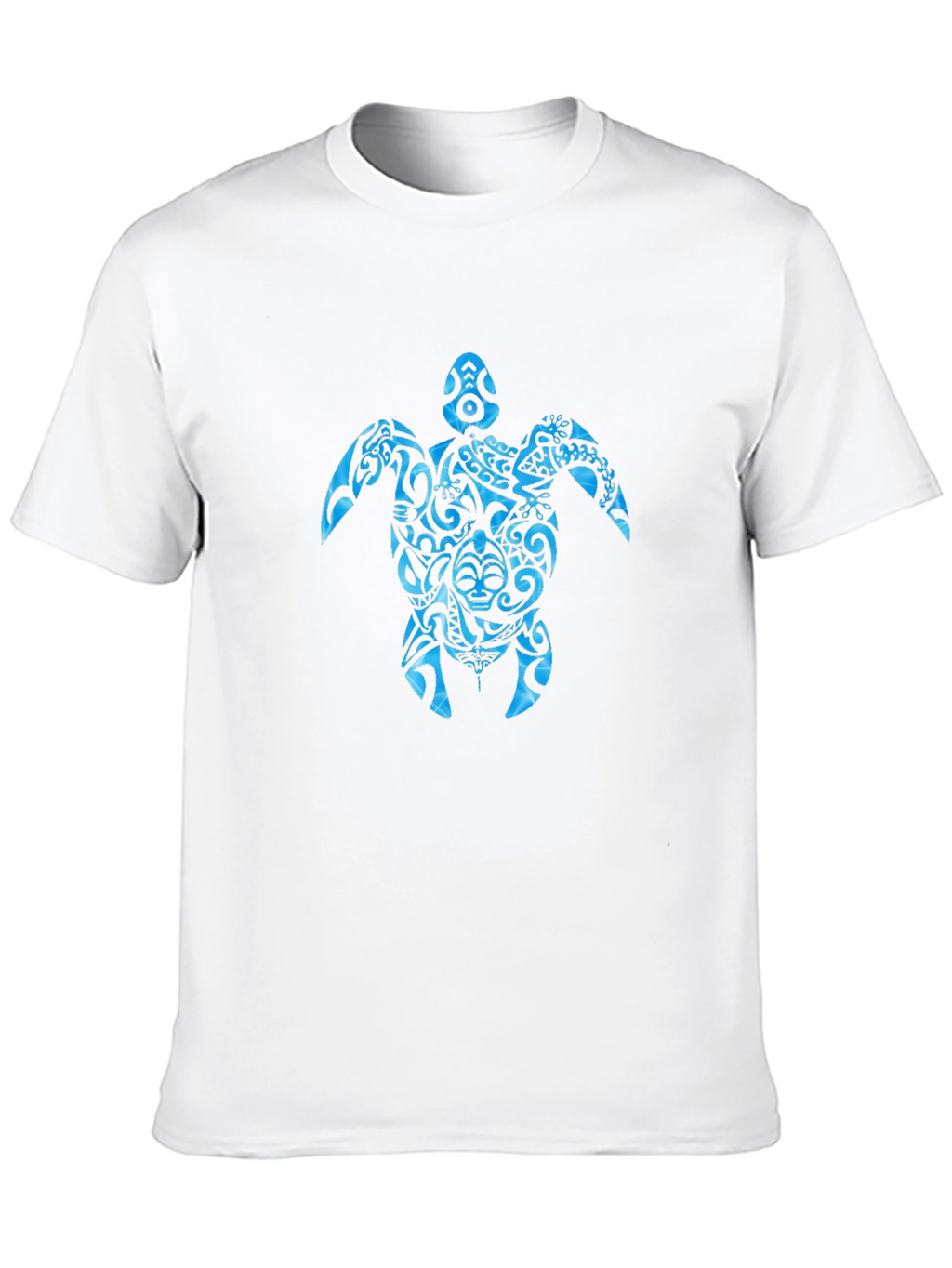 Tribal Turtle Graphic Print T-Shirt