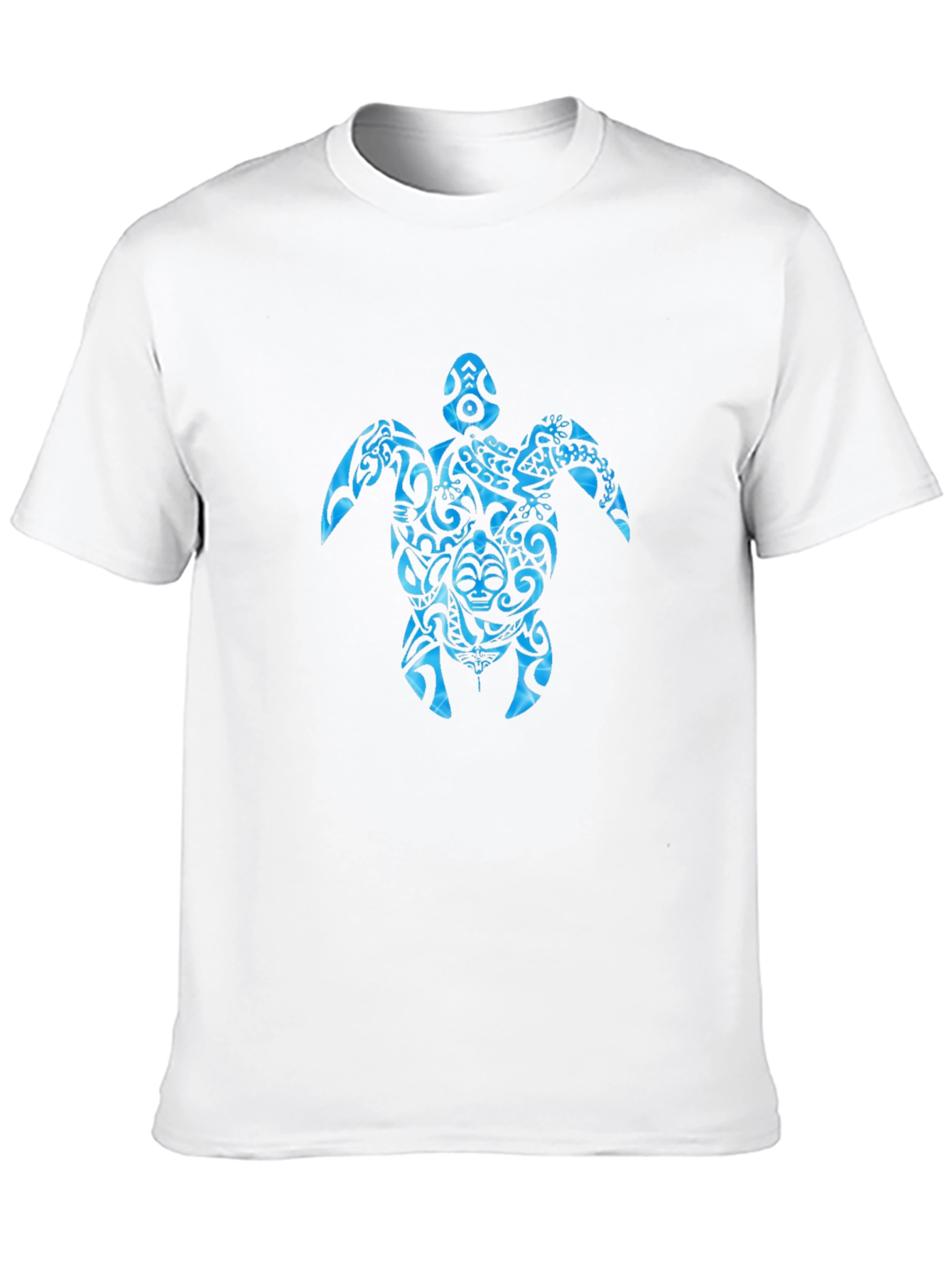 Tribal Turtle Graphic Print T-Shirt