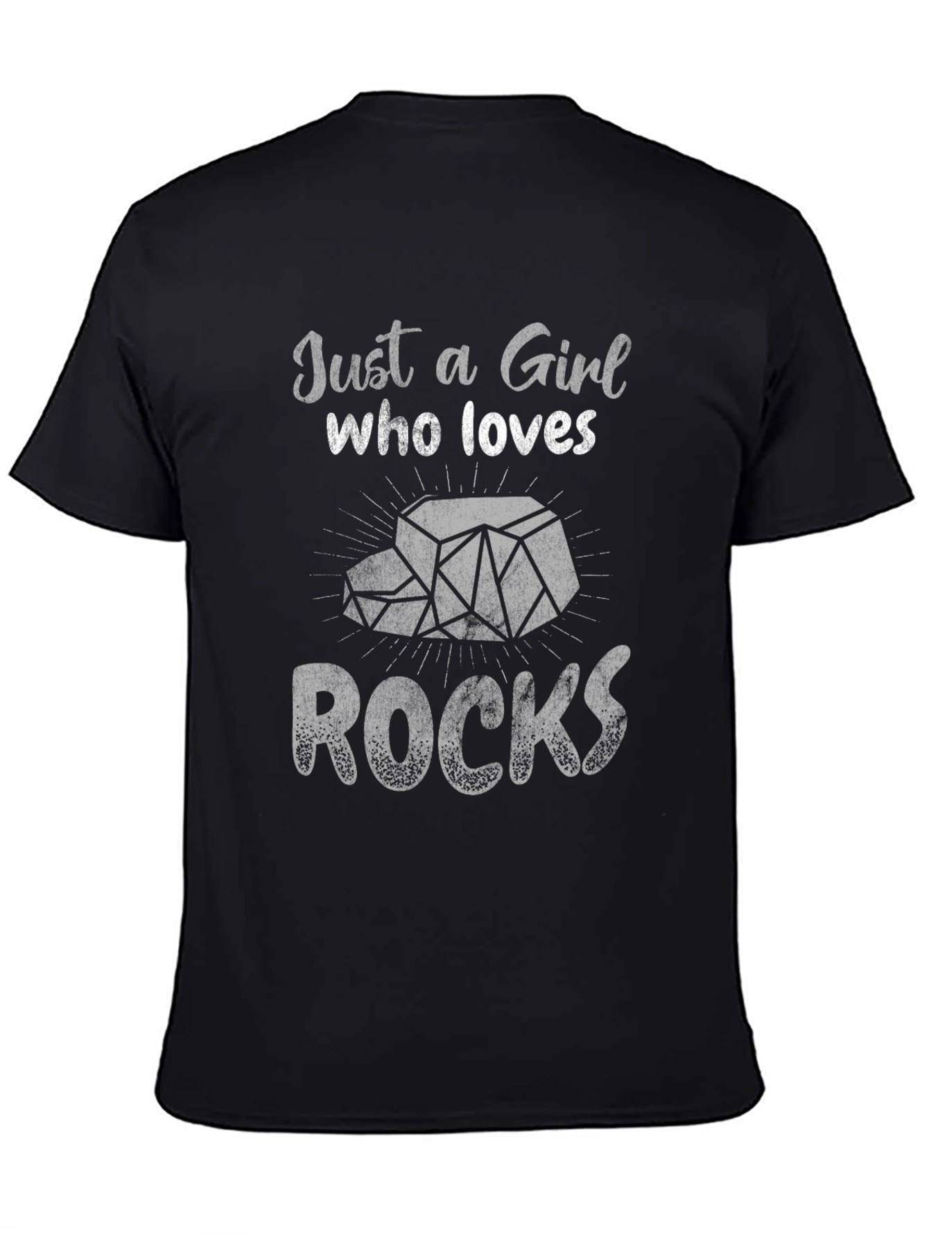 Just A Girl Who Loves Rocks T-Shirt