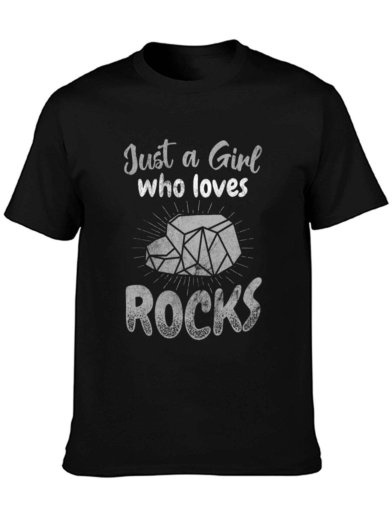 Just A Girl Who Loves Rocks T-Shirt