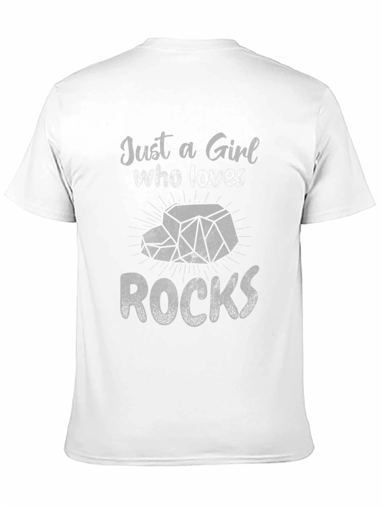 Just A Girl Who Loves Rocks T-Shirt